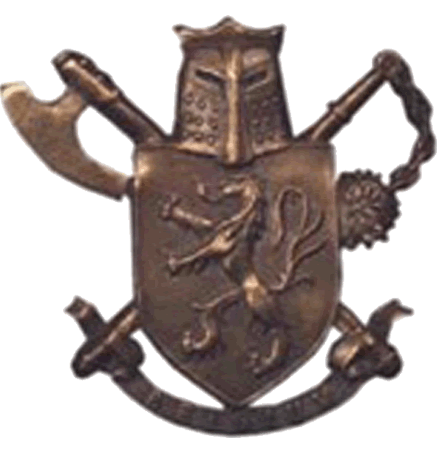 Badge de capitaine de la Police de New York, réplique en cuivre